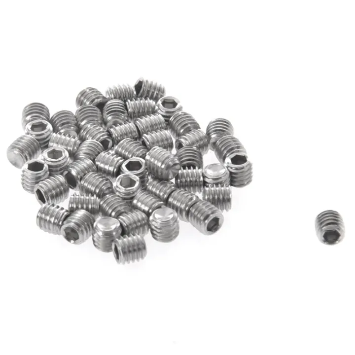 ZOROOM%201000pcs%20M3x3mm%20Stainless%20Steel%20Hex%20Socket%20Set%20Cap%20Point%20Grub%20Screws%20Silver%20-%20Image%204
