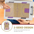 1 PCS Basketball Board Coaching Board Dry Erase Coaches Clipboard Basketball Coaching Clipboard Basketball Board. 
