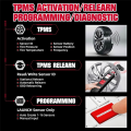 LAUNCH Professional Tire Pressure Monitoring with X431 I-TPMS Diagnostic and Programming Device. 