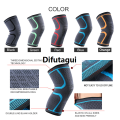 Difutagui KneeSuitable for nylon elastic bracket cycling running fitness 2PCS knee brace sports compression knee brace for basketball and volleyball. 