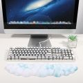 Easy To Clean Creative Keyboard Mouse Pad Soft Cloud Shape Mouse Wrist Rest Wrist Support Non-Slip Mouse Wrist Support Mat Computer Accessories. 