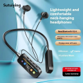 Sutuiying Neckband wireless Bluetooth headphones with ultra-long battery life, Hot Selling large screen digital display, sports noise-cancelling S10. 