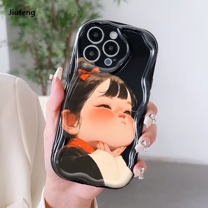 Jiufeng%20Hotinga%20for%20Tecno%20Spark%20Go%201%20Tecno%20Pop%209%204G%20Tecno%20Spark%20Go%202025%20Back%20Affordable%20Back%20Cover%20Cute%20Lovely%20Girl%20Texture%20Wavy%20Edge%20Soft%20Phone%20Case%20-%20Image%206