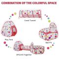 MoonCare - Kids 3 In 1 Play Tent With Play Tunnel. 