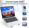 Aluminium Alloy Adjustable Laptop Stand For 10 to 17 Inches Laptop/Tab. 