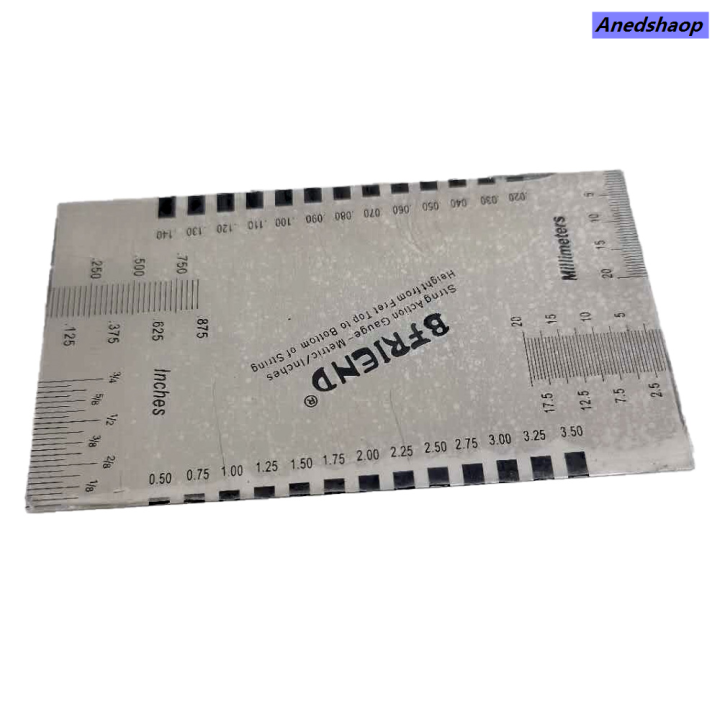 Ukulele Ruler NEW Anedshaop String Action Ruler Gauge,Guitar Repairing Tool for 2025 ...