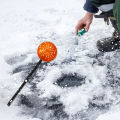 Ice Fishing Skimmer Tough Ergonomics Design Ice Fishing Ladle. 