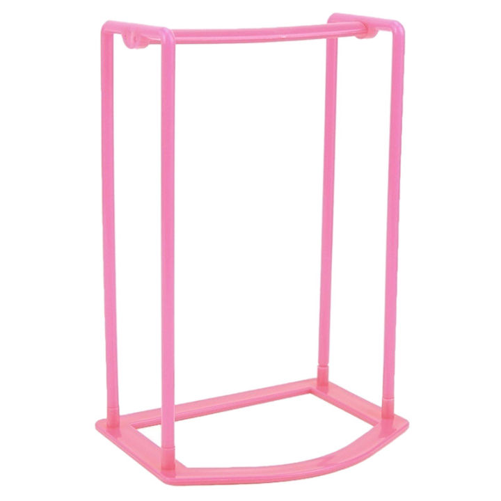 1pcs Clothes Hanger Stacker Holder Storage Organizer Rack（pink）