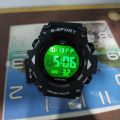 Sports Digital Round Shape Full Black Premium Quality Watch For Men And Boys - Sold By Time Plaza. 