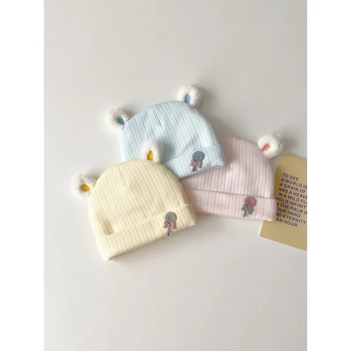 -%20Month-old%20fetal%20caps,%20baby%20autumn%20and%20winter%20padded%20small%20moon%20baby%20hats,%20autumn%20infant%20halogen%20door%20hats%20-%20Image%202