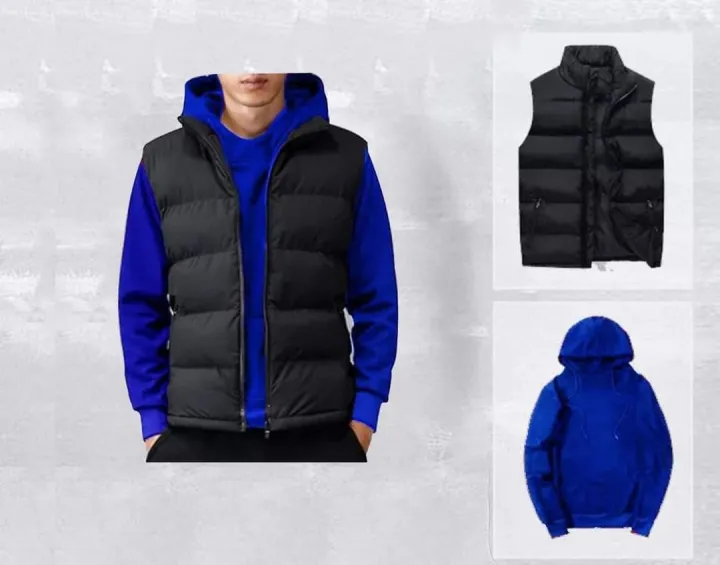 Set%20Of%202%20Pics%20Winter%20Warm%20Plain%20Hoodies%20And%20Half-Jacket%20For%20Men%20-%20Image%202