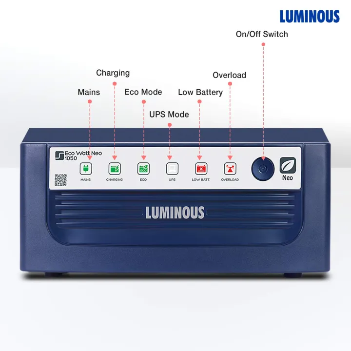 Luminous%201050%20VA%20Eco%20Volt%20Pure%20Sinwave%20Inverter/UPS%20-%20Image%204