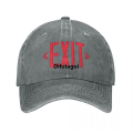 Difutagui Exit Sign Baseball Cap Hat Baseball Cap Affordable New In The Hat Anime Hat Mens Women's. 