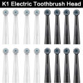 New style 【Top Picks】K1 Electric Toothbrush Replacement Head Soft Bristles Brush Head 4/20 Pcs Rechargeable Rotary Toothbrush Oral Cleaning Tool. 