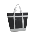 NAMUNY Insulated Cooler Bag, Reusable 40L Soft Cooler Bags, Cooler Leak Proof Portable Thermal Bags for Groceries Beach Black. 
