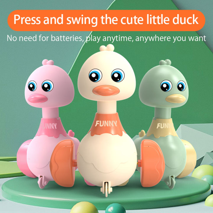 Bizzy Baby Rebound Simulation Press Swinging Duckling Inertial Sliding ...