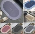 Water Absorbing Doormat Non-Slip Floor mat for Bathroom Kitchen Bedroom Entrance with Water Proof Washable Rubber mat. 