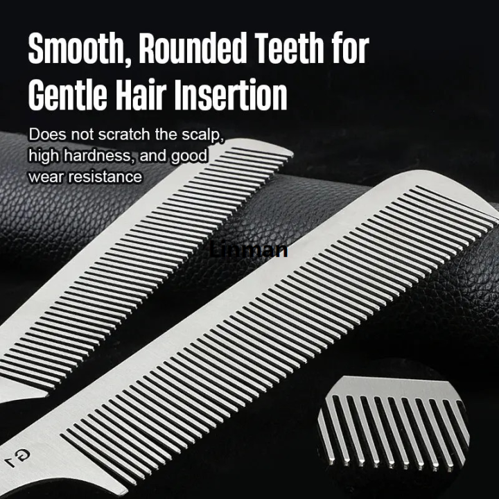 Linman%20Barber%20Professional%20Stainless%20Steel%20Women%20Hairdressing%20Comb%20AntiHot%20Selling%20-static%20Men's%20Haircut%20Clipper%20Ultra-thin%20Comb%20Salon%20Styling%20Tool%20-%20Image%203