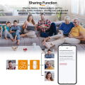 ARELENE Tuya Smart Vibration Sensor ZigBee Tuya Sensor Monitor App Control Security Protection Zigbee Sensor Motion Shock Alarm. 