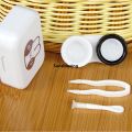 ABS Cartoon Animation Grind Portable Mini Contact Lens Case for Kit Holder Storage Eye Care Container with Mirror Lenses Box. 