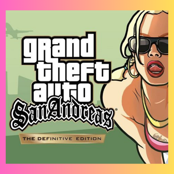 GTA San Andreas Definitive Edition DVD