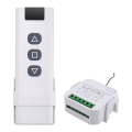 OUMERY Tuya Smart Life WiFi 433Mhz Blind Curtain Switch with RF Remote for Electric Roller Shutter Control, 1RC 1RE. 