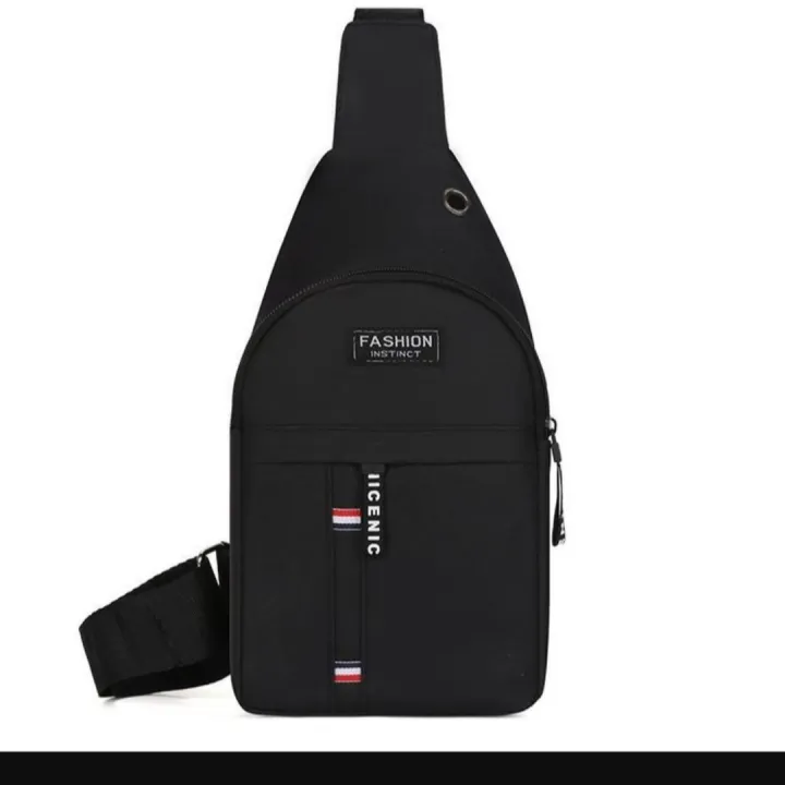 Men%E2%80%99s%20Chest%20Bag%20Lightweight%20Outdoor%20Cross%20Body%20Single%20Shoulder%20Bag%20Water%20Proof%20Single%20Strap%20Backpack%20With%20Headphone%20Hole%20-%20Image%202