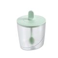 Plastic Spice Jar Combination with Lid 3-Color Seasoning Box Clear PP Condiment Container Kitchen. 