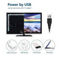 5V RGB LED Strip Light USB PC TV Backlight 2835 USB Led Strip RGB Lights Lamp Tape Diode Ribbon 5meters. 
