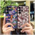 Fashion Design Dirt-resistant Phone Case For Samsung Galaxy S22 Ultra Back Cover Cartoon Full wrap Durable Soft case TPU. 