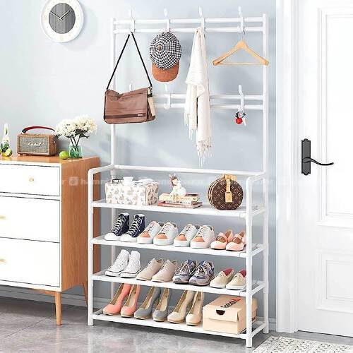 Multifunctional%20Coat%20Rack%204%20Tier%203%20In%201%20Hall%20Tree%20Shoe%20Bench%20With%20Keys%20Hat%20Umbrella%20Stand%20with%208%20Hooks%20Hanger%20-%20Image%203