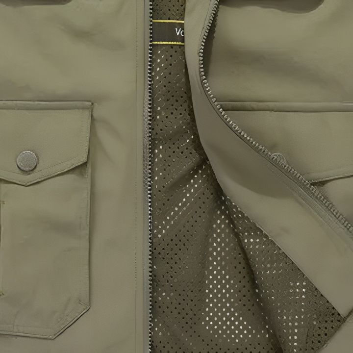 Army%20Green%20Color%20Polyester%20Front%20Pocket%20Design%20Half%20Jacket%20For%20Men%20%7C%20Trendy%20Solid%20Regualr%20Fit%20Sleeveless%20Jacket%20For%20Men%20-%20Image%203