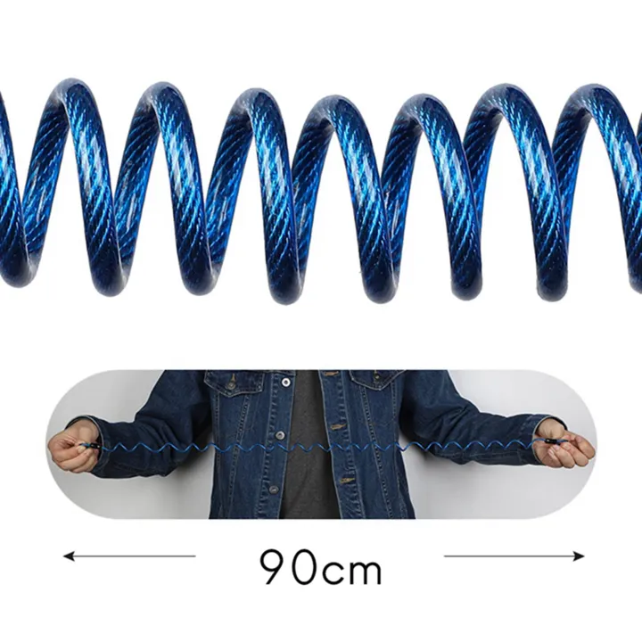 2X%20Bicycle%20Helmet%20Wire%20Rope%20Code%20Lock%20Electric%20Car%20Portable%20Lock%20Outdoor%20Rope%20Padlock%20Cycling%20Equipment,A%20-%20Image%202