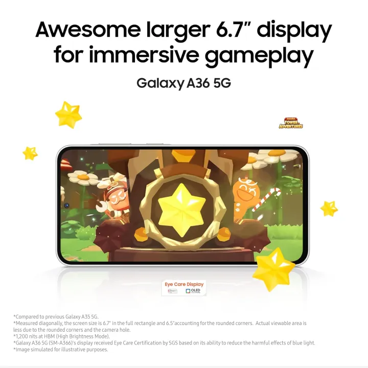 Samsung%20Galaxy%20A36%205G%20(12GB/256GB)%20%7C%206.7"%20sAMOLED%20120Hz%20Display%20%7C%20Snapdragon%206Gen%203%20%7C%205000mAh%20Battery%20-%20Image%203