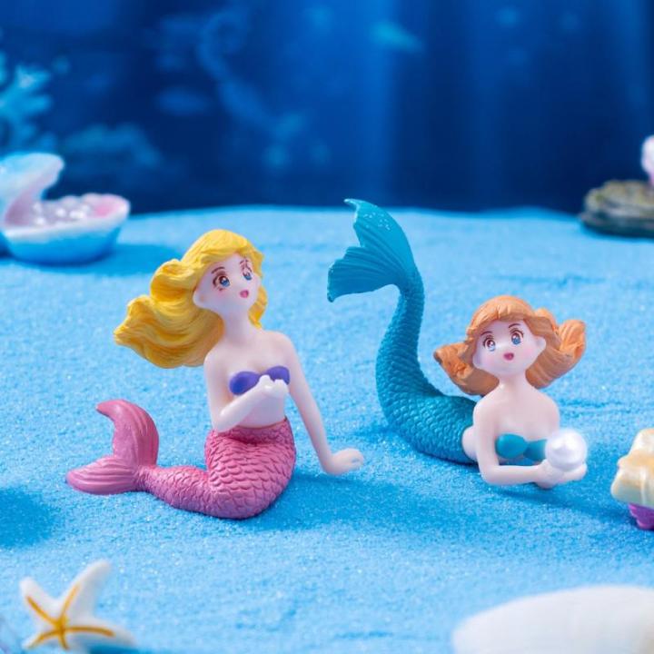 4Pcs%20Kawaii%20Reef%20Mermaid%20Doll%20Fish%20Tank%20Aquarium%20Decorations%20Ornaments%20Home%20Decor%20Cute%20Cake%20Topper%20Toy%20Gift%20DIY%20Decoration%20QINGHE%20-%20Image%205