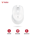 Vartex W833 Wireless Mouse (Black / Light Blue / White) – Smart Design for Desktop/Laptop. 