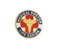 Medical Doctor – Life Savior Badge (Lapel Pin) | Premium Brass Collectible, Hard Enamel Craft. 
