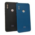 Redmi Note 6 Pro Silicone Soft Cover Case -Microfiber Inside. 