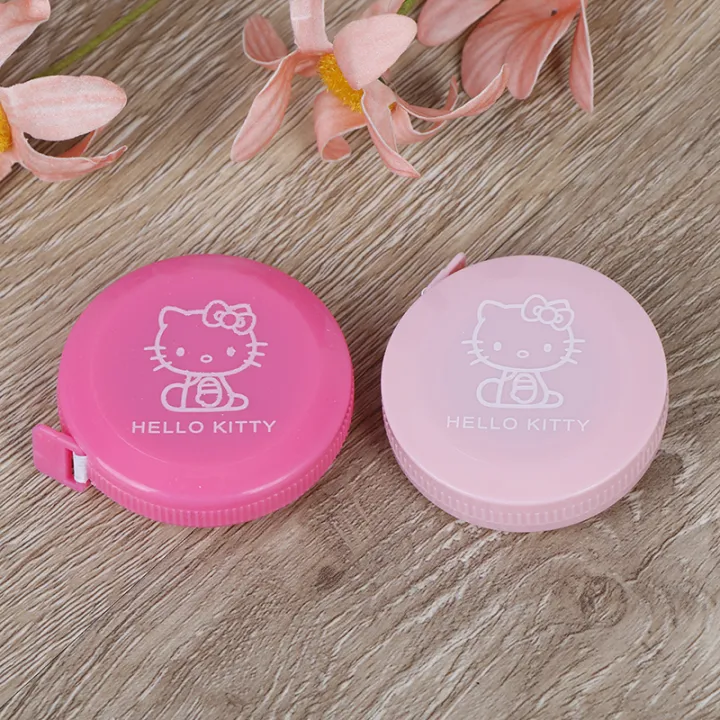 Flppy Ruler Tools HELLO KITTY Cute Retractable Tape Measure Cartoon Floppy Ruler ...