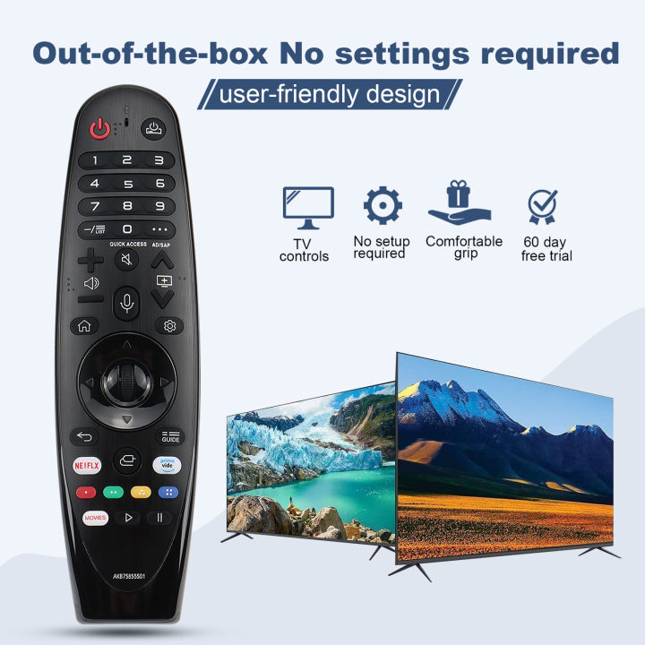 NEW%20Replacement%20Remote%20for%20LG%20Smart%20TV%20Magic%20Remote,%20for%20LG%20TV%20Remote%20Control%20AKB75855501%20(no%20voice%20function,no%20pointer%20function)%20-%20Image%202
