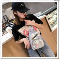 WeihonghunfeiFashion Korean Style New 2022 Colorful Girl'S Chest Bag Ladies Laser Bag PU Symphony Waist Bag Trendy Women's Bag. 