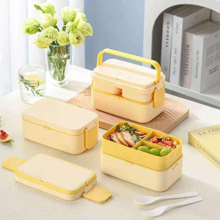 Yellow%20Picnic%20Lunch%20Double%20Layer%20Food%20Storage%20Container%20Handle%20Camping%20Hiking%20Outdoor%20Portable%20Bento%20Box%20Travel%20Work%20School%20-%20Image%202