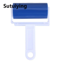 Sutuiying transparent bag Reusable Washable Roller Dust Cleaner Lint Sticking Roller for Clothes Pet Hair Cleaning Household Dust Wiper Tools. 