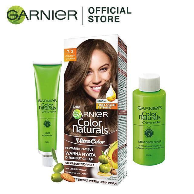 GARNlER%20Color%20Naturals%20Creme%20Hair%20Color%20-%207.3%20Golden%20Brown%20(55ml+50g)%20-%20Image%204