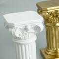 Gold Roman Pillar Resin Sculpture Column Decor Roman Pillar Statues Room Crafts Furnishings. 