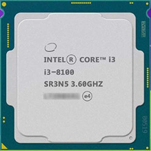 CPU INTEL I3-8100 TRAY, 3.6~3.6GHz 8th Gen