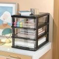 【Hot New Release】Organizer Storage Drawer Type Box Drawers Desktop Plastic Desk Jewelry Cabinet Container Table Case Sundries Makeup Trays. 