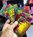 MOONZA Pokemon Playing Cards 55 Gold, 55 Silver & 55 Black ,55 Multicolor Orginal Shiney HiQuality New Update-2025 Pokemon Card Upper Quality (PACK OF 1Box). 