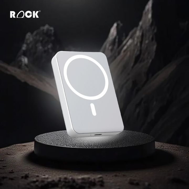 Rock%2010000mAh%20Powerbank%20ll%20Magsafe%20Wireless%20Powerbank%20ll%20Fast%20Charging%20PD%20%20ll%2015W%20Wireless%20Charging%20ll%20For%20iphone%20-%20Image%203