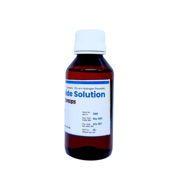 Hydrogen Peroxide (H2O2) | 6% Concentration (20 Volumes) | 100ml Bottle ...